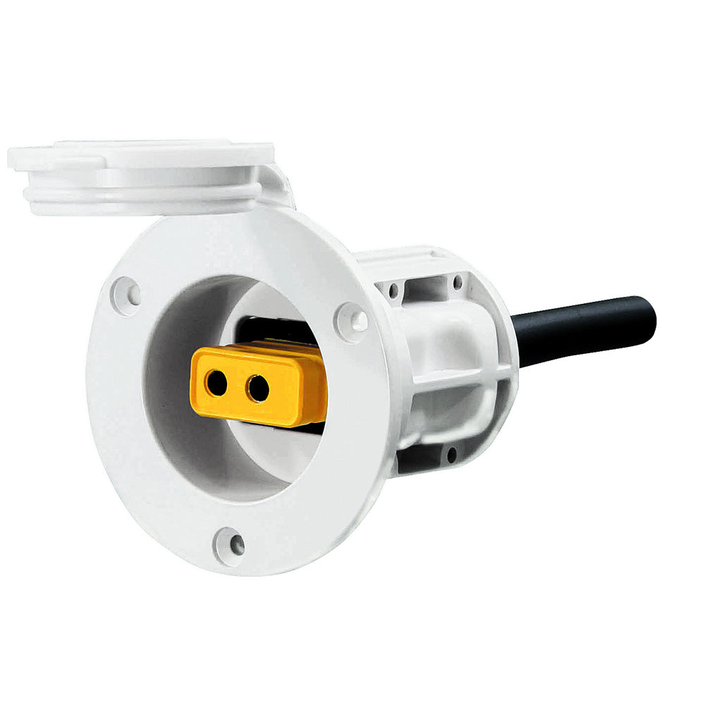 Cannon Flush Mount Power Port White 1903013